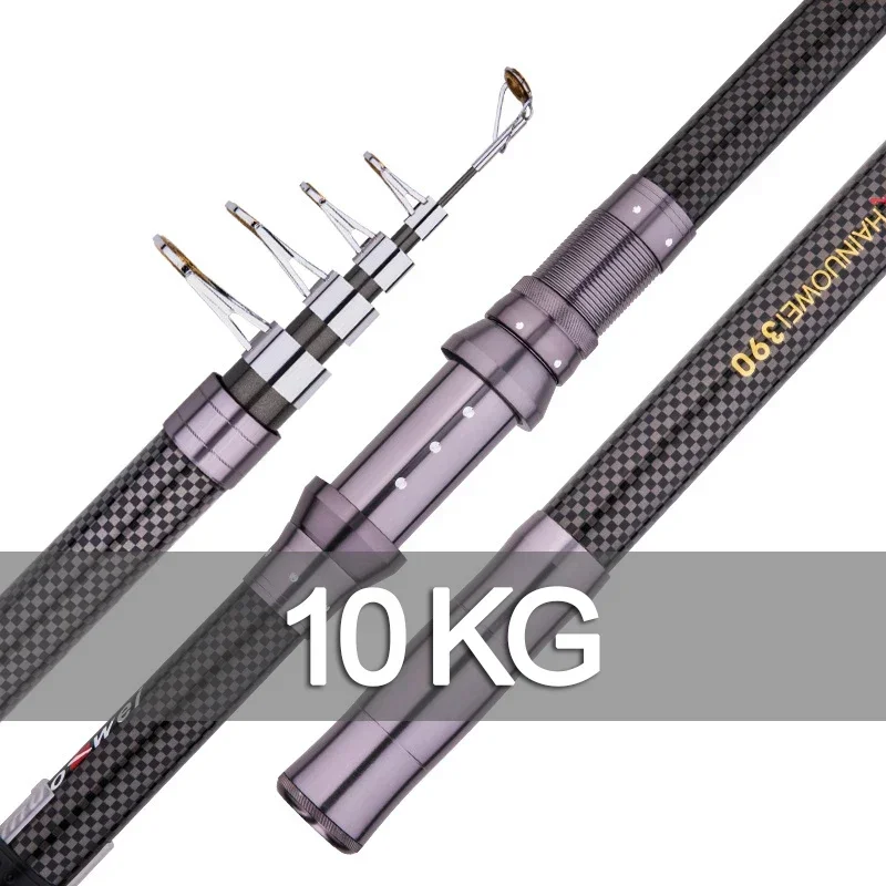 Fishing Rod Surf - Joran Pancing Teleskopik Portabel Baru 2.4M,2.7M,3.6M,3.9M,4.5M