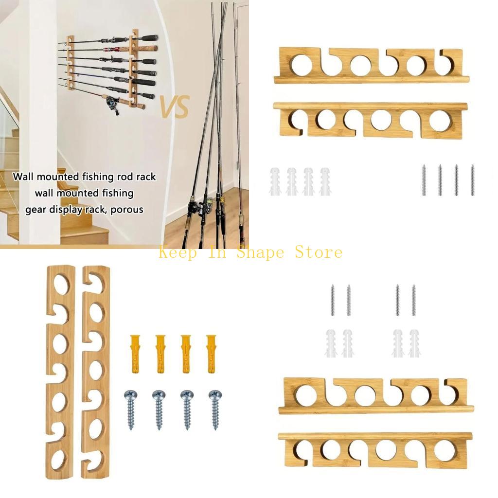 Fishing Rod Rack - U1JC Rak Pancing Pengatur Penyimpanan Gantungan