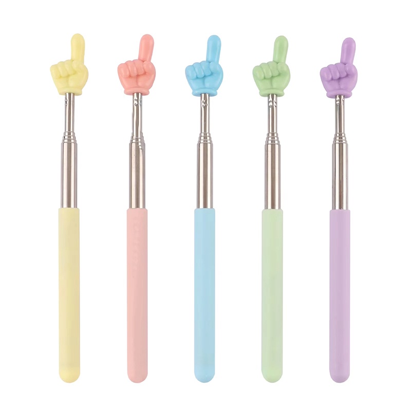 Fishing Rod Telescopic - Tongkat Penunjuk Guru Macaron yang Dapat