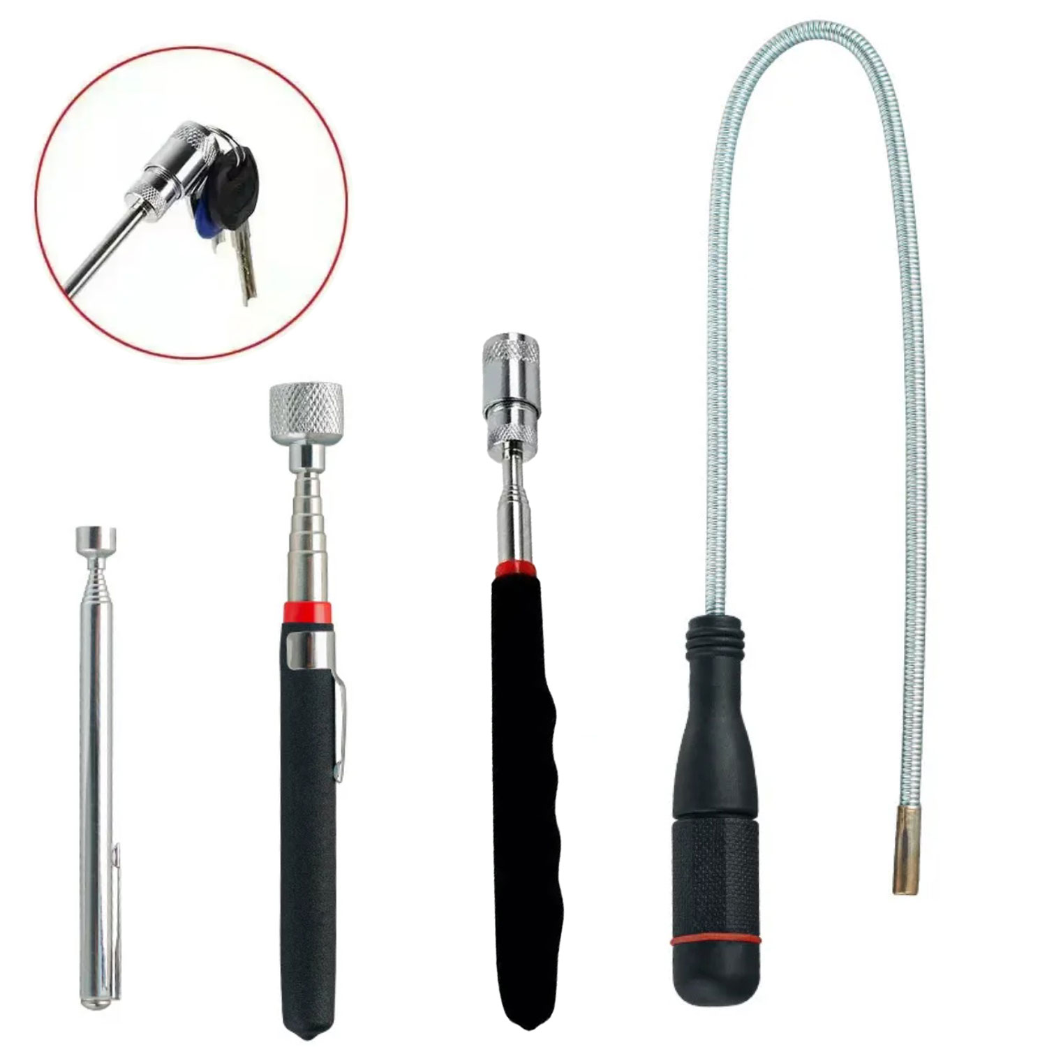 Fishing Rod Travel - Tongkat Pengambil yang Dapat Disesuaikan, Alat