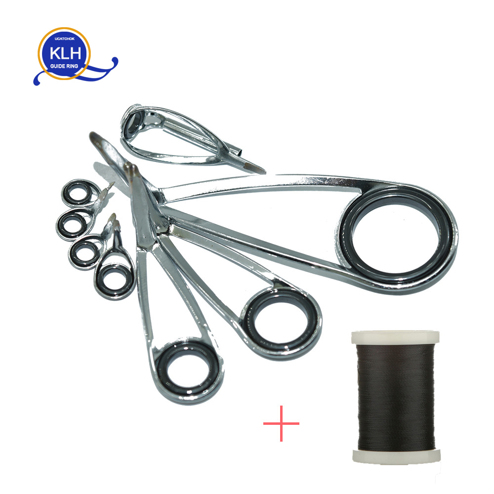 Fishing Rod Building Kit - 8 Buah/Kit KLH Cincin Panduan Braket
