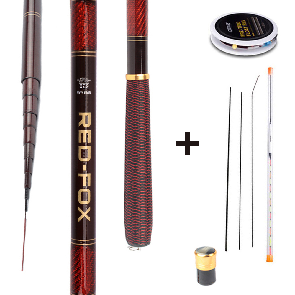 Fishing Rod Tip Replacement - Goture Kit tongkat pancing teleskopik serat