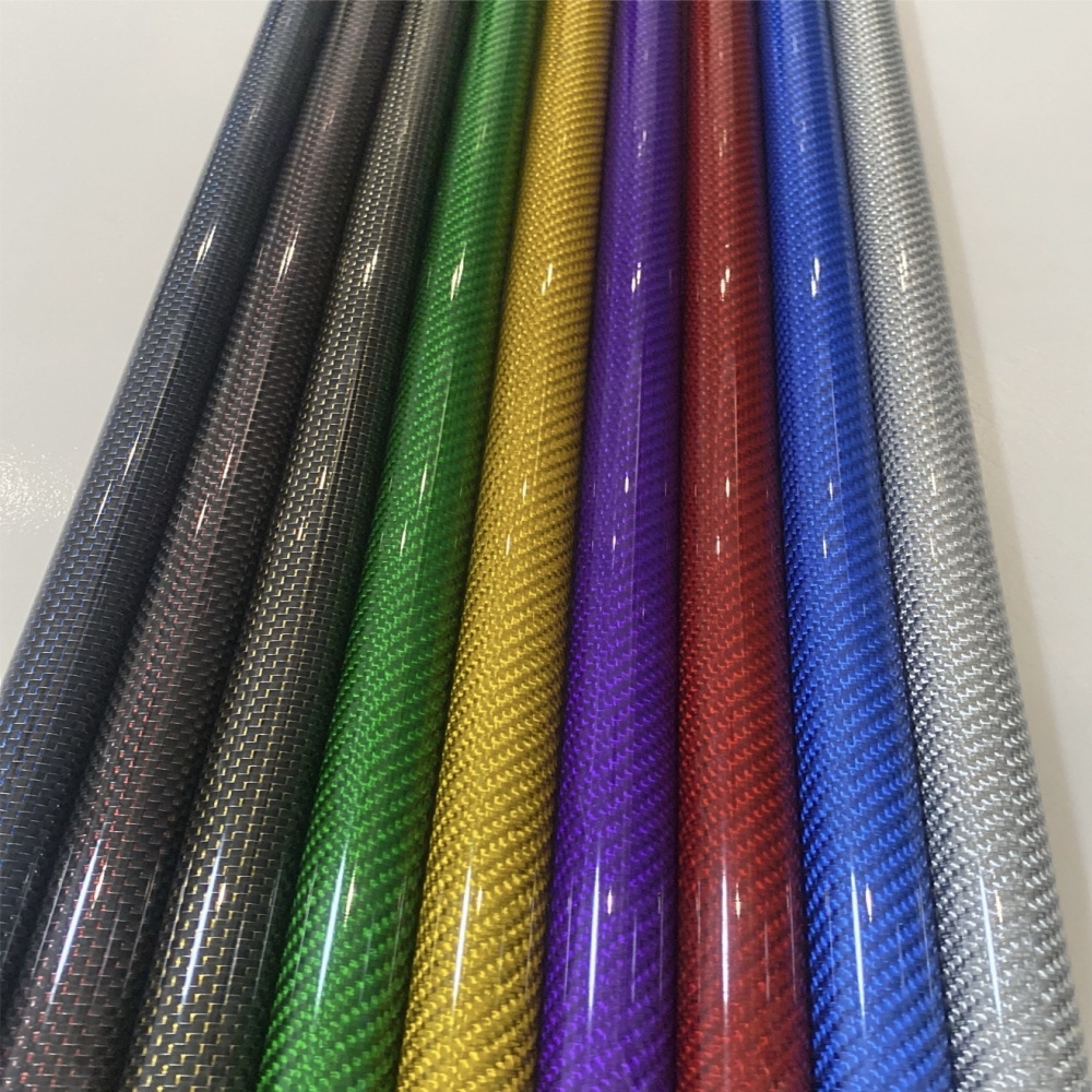 Fishing Rod Carbon Fiber - Tabung Serat Karbon Warna 3K Twill