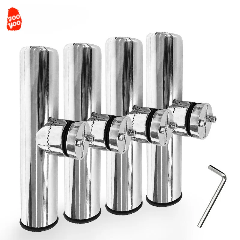 Fishing Rod Rack - Tempat joran pancing Stainless Steel, braket