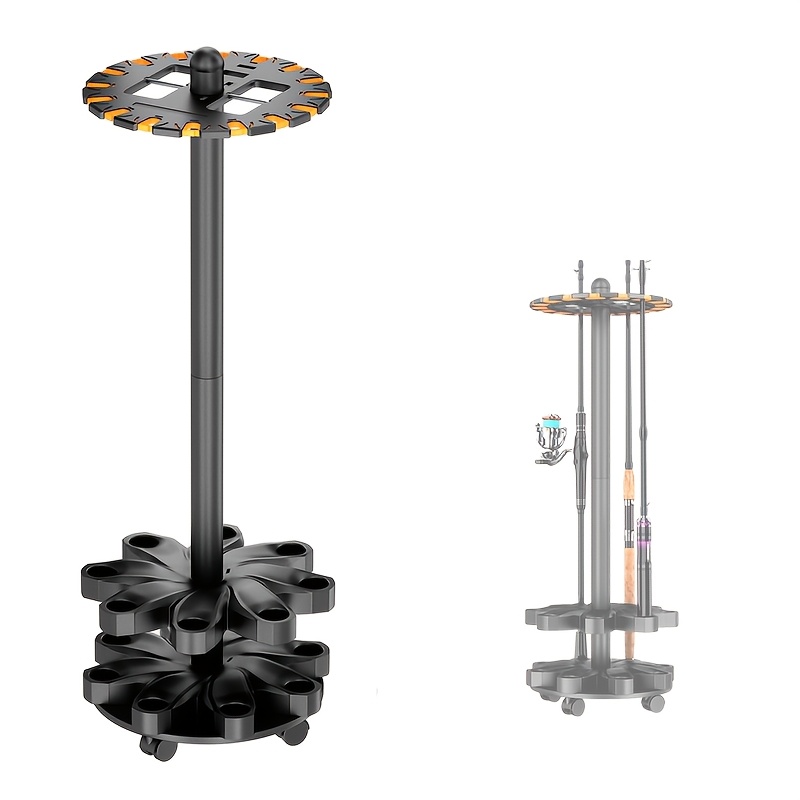 Fishing Rod Rack - Rak Pancing untuk Garasi, Putar 360
