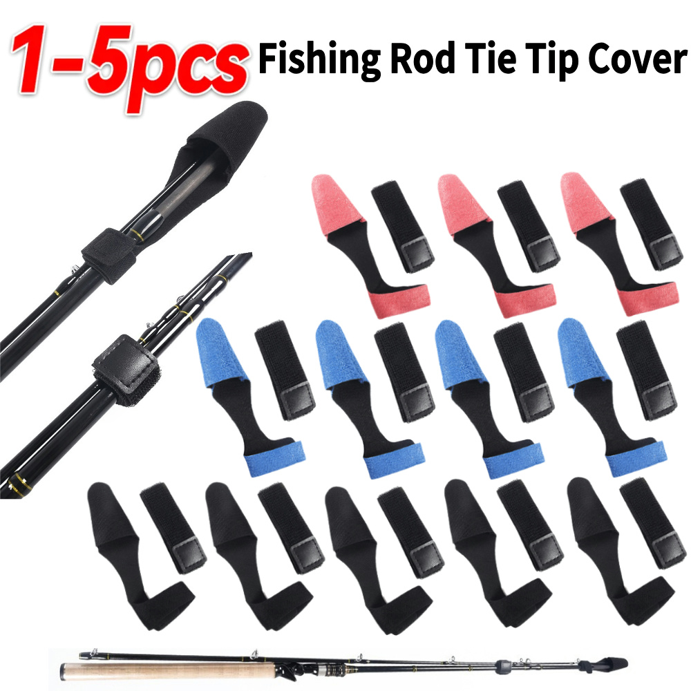 Fishing Rod Case - 1-5 Buah Penutup Ujung Dasi Joran