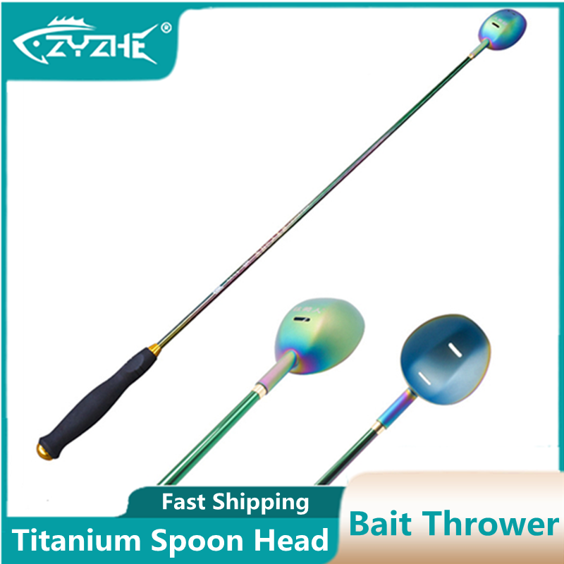 Fishing Rod Carbon Fiber - ZYZHE Alat Pancing Umpan Titanium Spoon