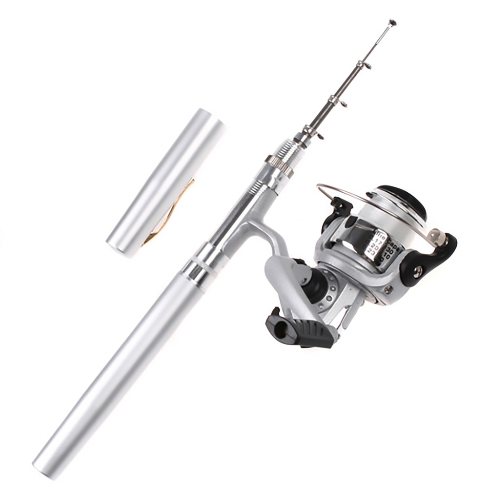 Fishing Rod Fly - Joran Pancing Teleskopik Portabel Ringan Mini