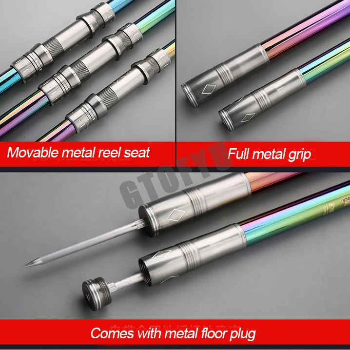 2.1m 2.7m 3.9m 4.5m Joran Panc - Fishing Rod Surf ulasan dan harga