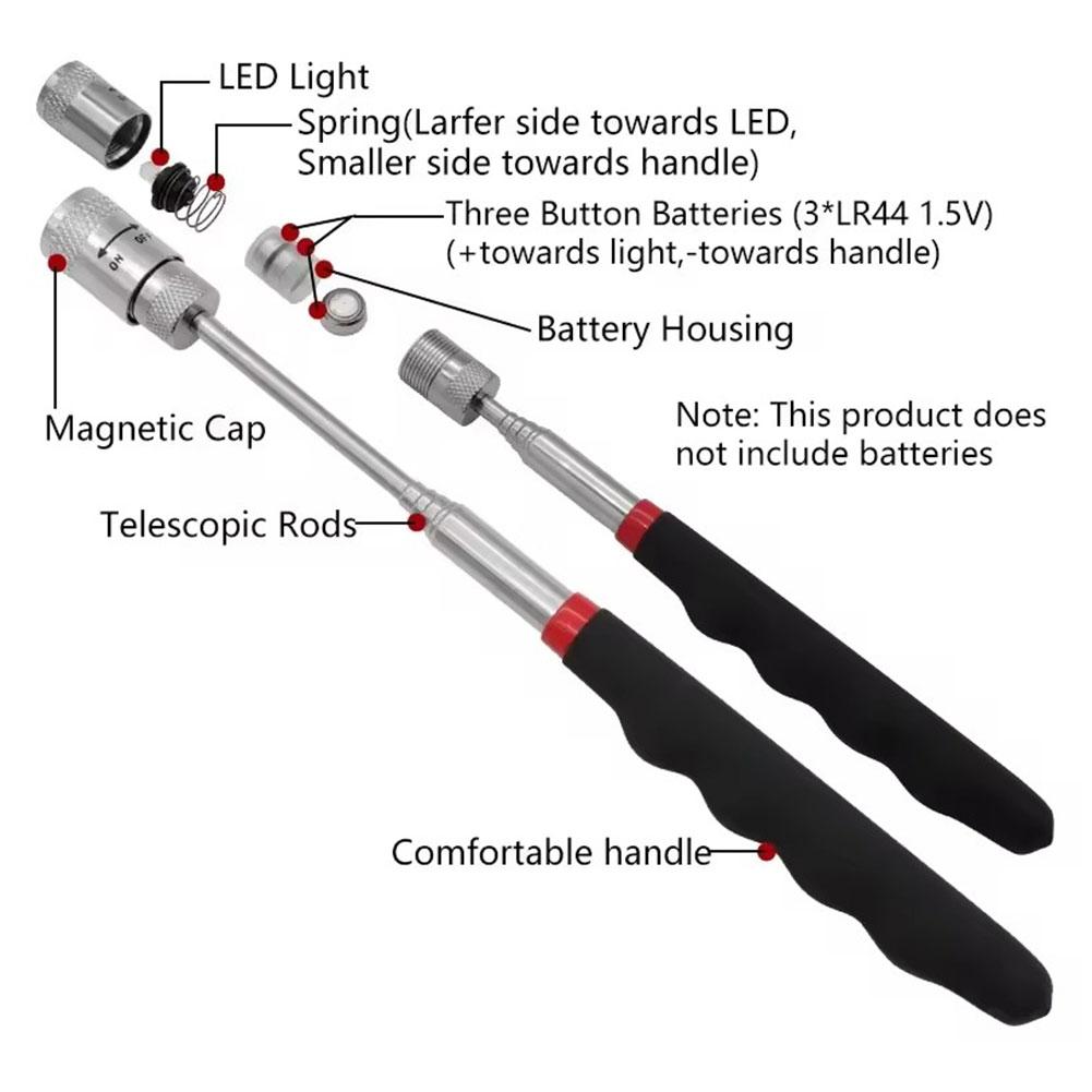 Pena Magnetik Teleskopik denga - Fishing Rod Telescopic ulasan dan harga