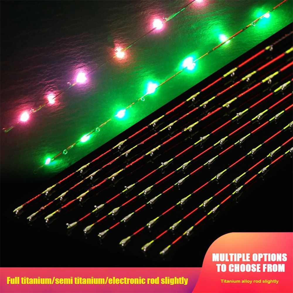 55Cm LED Setengah Titanium/Pen - Fishing Rod Tip Replacement ulasan dan harga