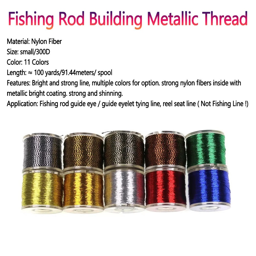 Benang Metalik Pembungkus Jora - Fishing Rod Building Kit ulasan dan harga