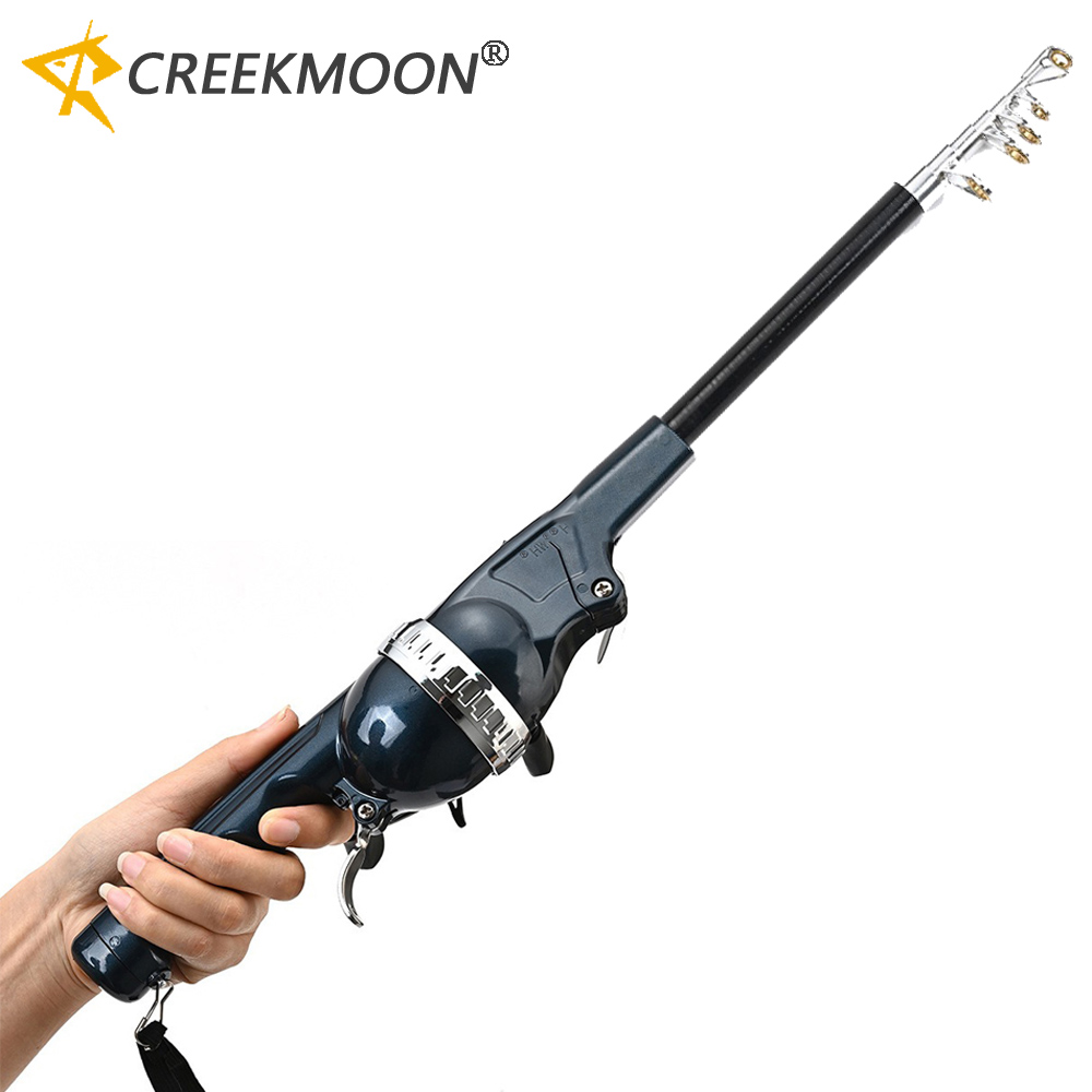 1Set joran pancing Mini telesk - Fishing Rod Combo ulasan dan harga