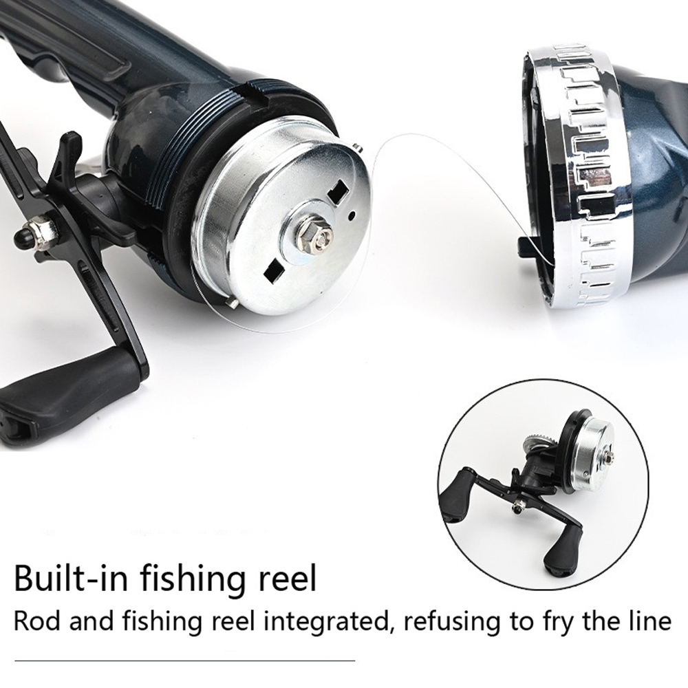 1Set joran pancing Mini telesk - Fishing Rod Combo ulasan dan harga