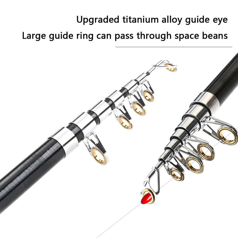 1Set joran pancing Mini telesk - Fishing Rod Combo ulasan dan harga