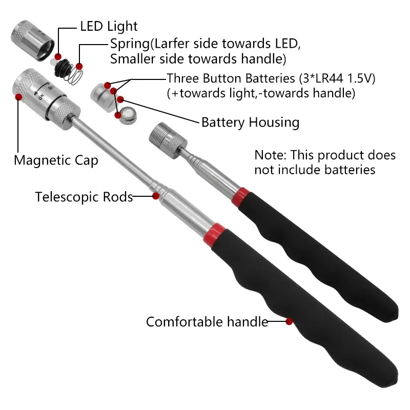 Pena Magnetik Teleskopik denga - Fishing Rod Telescopic ulasan dan harga