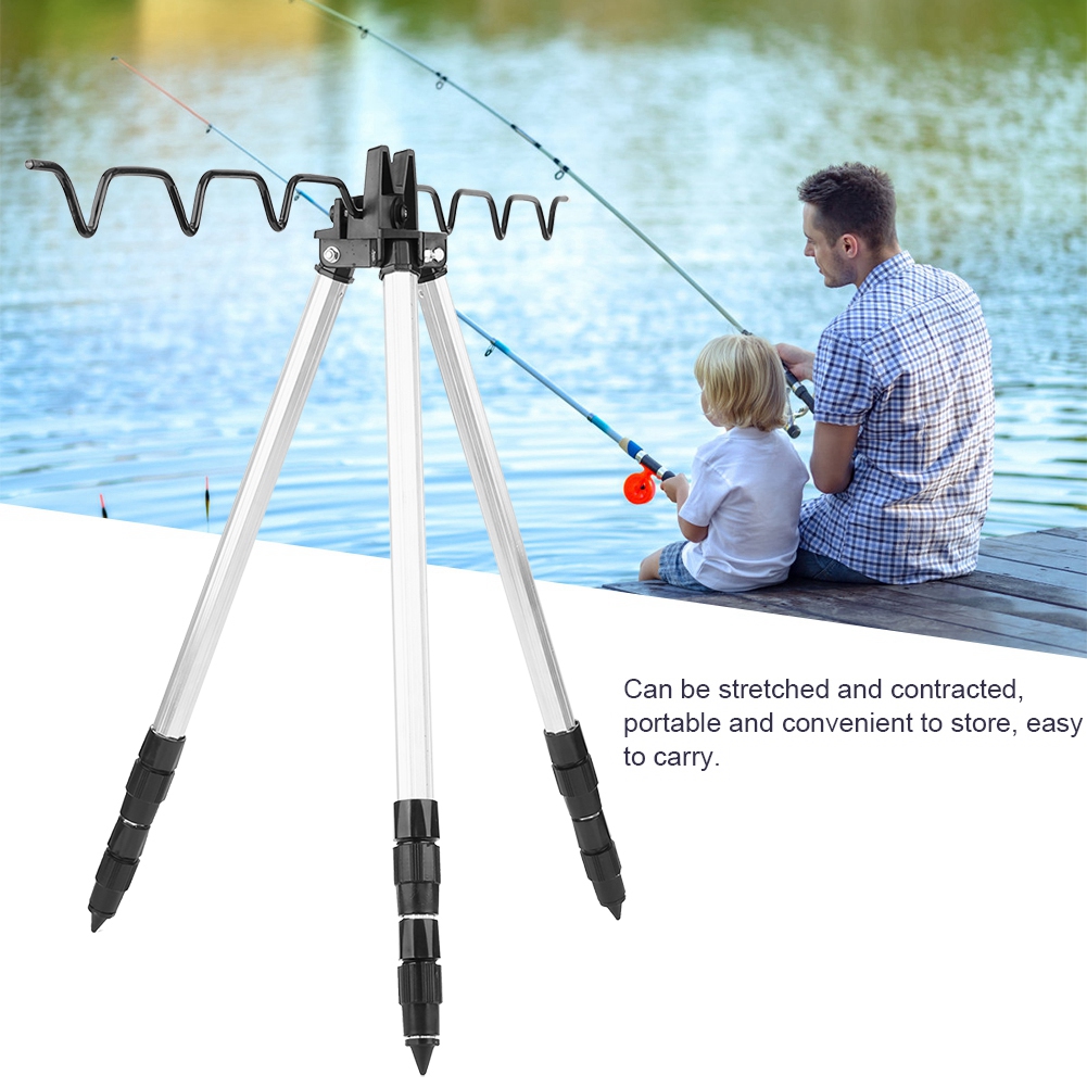 Penyangga Tripod Joran Pancing - Fishing Rod Casting ulasan dan harga