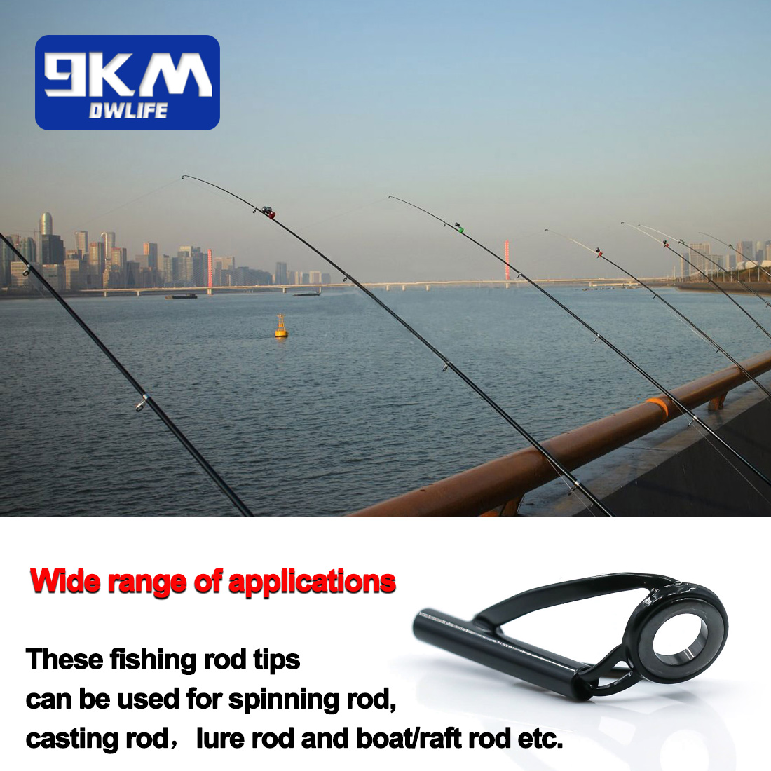 Kit perbaikan ujung pemandu jo - Fishing Rod Tip Replacement ulasan dan harga