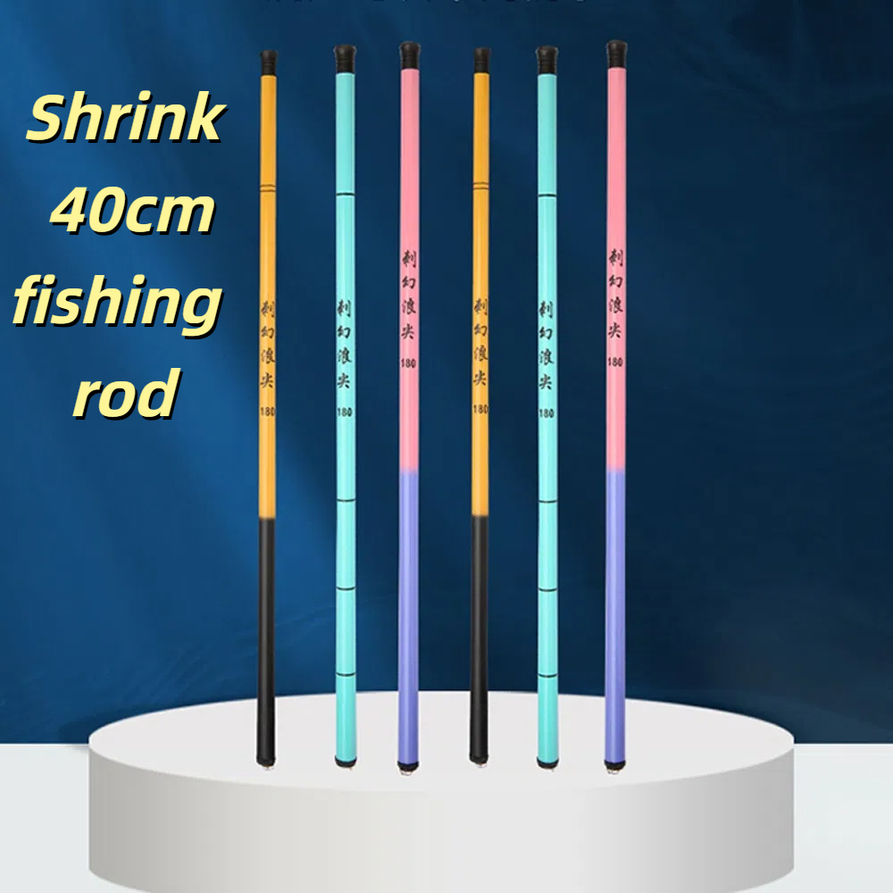 Joran Pancing Teleskopik 40cm, - Fishing Rod Telescopic ulasan dan harga