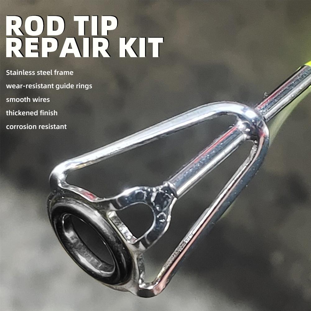 Perlengkapan Perbaikan Ujung J - Fishing Rod Tip Replacement ulasan dan harga