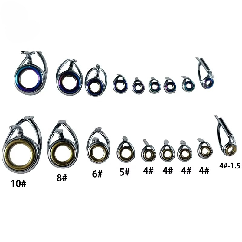 TAKEDO TK19 10 #   - 4 #   Cin - Fishing Rod Guide Replacement ulasan dan harga
