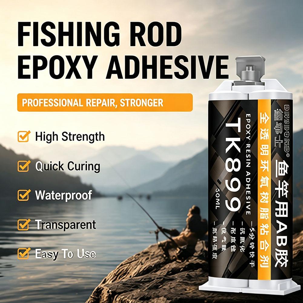 Lem Pancing Resin Epoksi Lem A - Fishing Rod Repair Kit ulasan dan harga