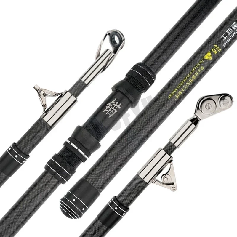 Joran Pancing Karbon 50kg Supe - Fishing Rod Surf ulasan dan harga