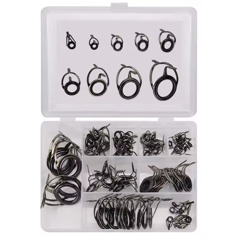 WEIHE 75PCS Aksesoris Mata Pem - Fishing Rod Building Kit ulasan dan harga
