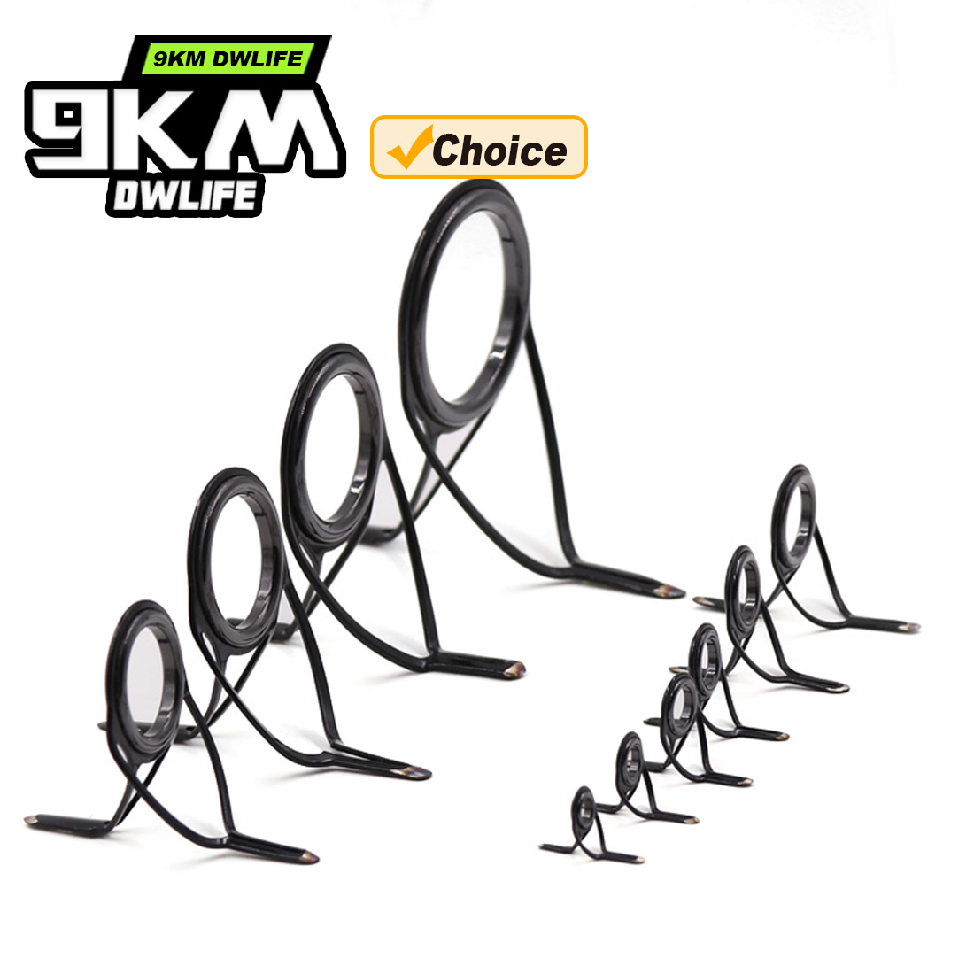 Kit Pemandu Joran Lengkung 9KM - Fishing Rod Guide Replacement ulasan dan harga