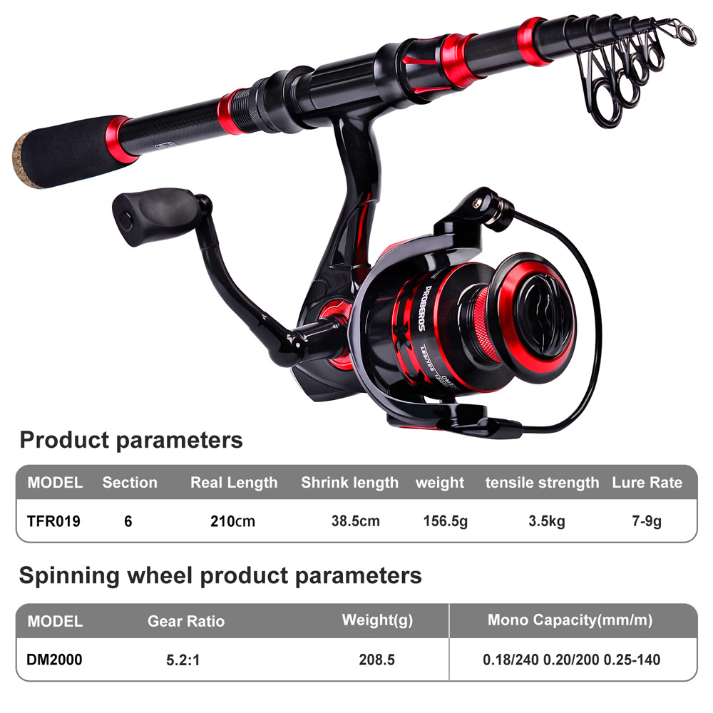 Kombo Joran dan Reel Baitcasti - Fishing Rod Carbon Fiber ulasan dan harga