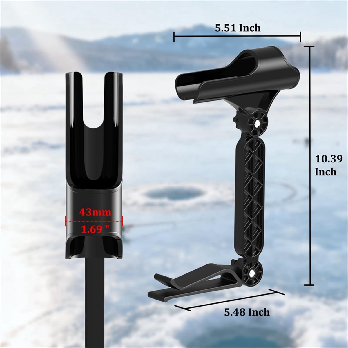 POPULAR-2pcs Penyangga Joran I - Fishing Rod Ice ulasan dan harga