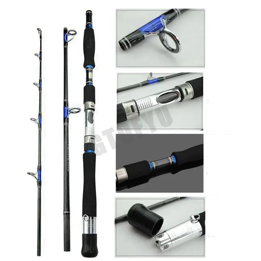 Joran Pancing 1.8m 2.1m 3 Bagi - Fishing Rod Surf ulasan dan harga