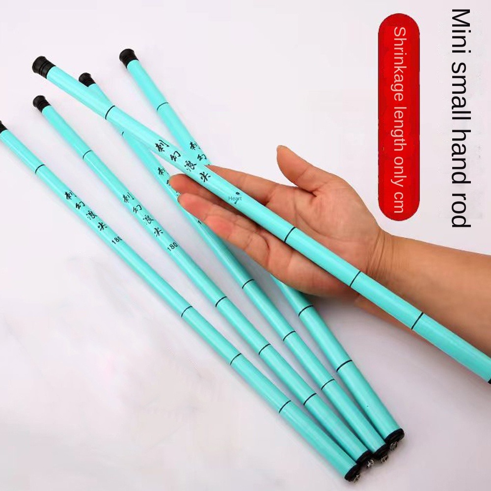 Joran Pancing Teleskopik 40cm, - Fishing Rod Telescopic ulasan dan harga
