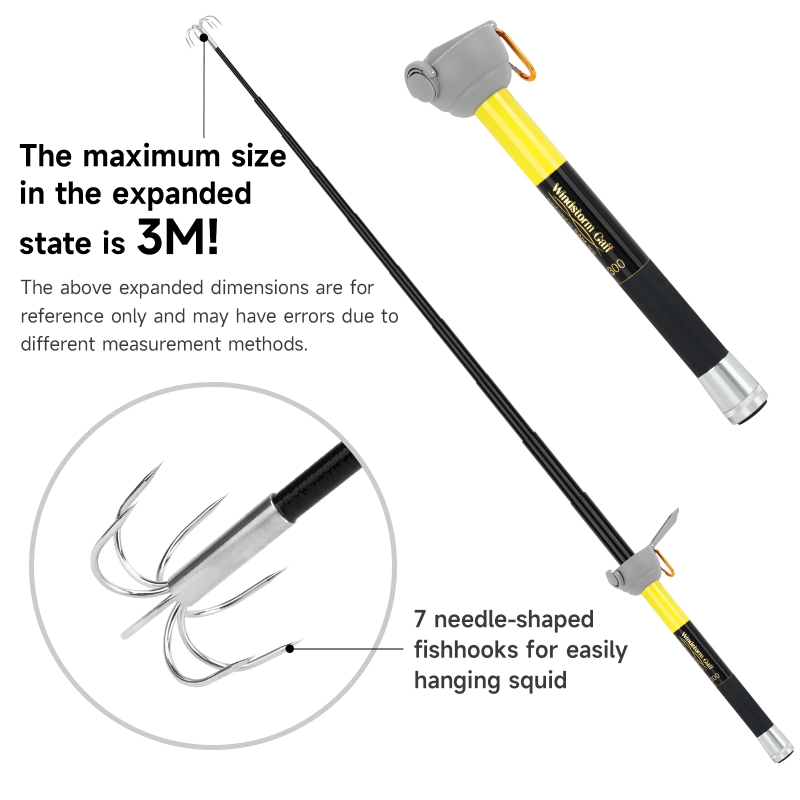 SANLIKE Kail Cumi-cumi Baja An - Fishing Rod Carbon Fiber ulasan dan harga
