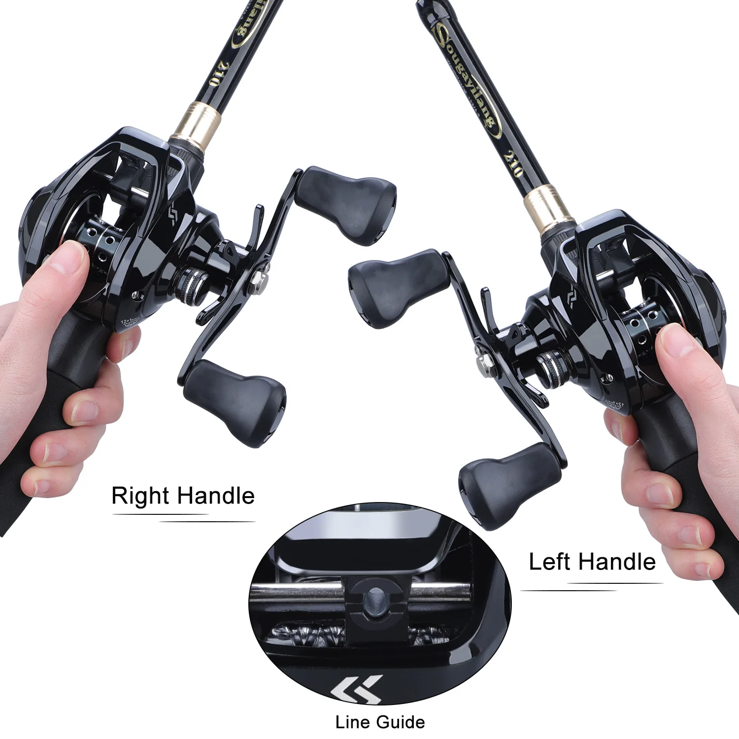 Sougayilang joran dan RIL, Kit - Fishing Rod Combo ulasan dan harga