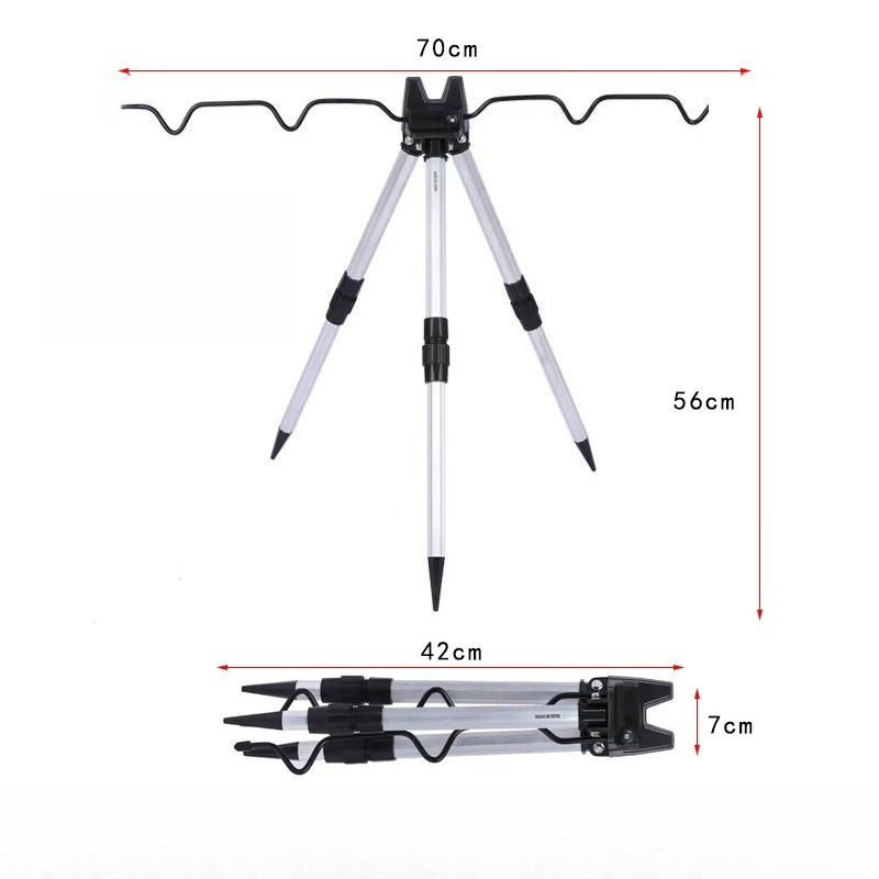1 Buah Braket Joran Pancing La - Fishing Rod Telescopic ulasan dan harga