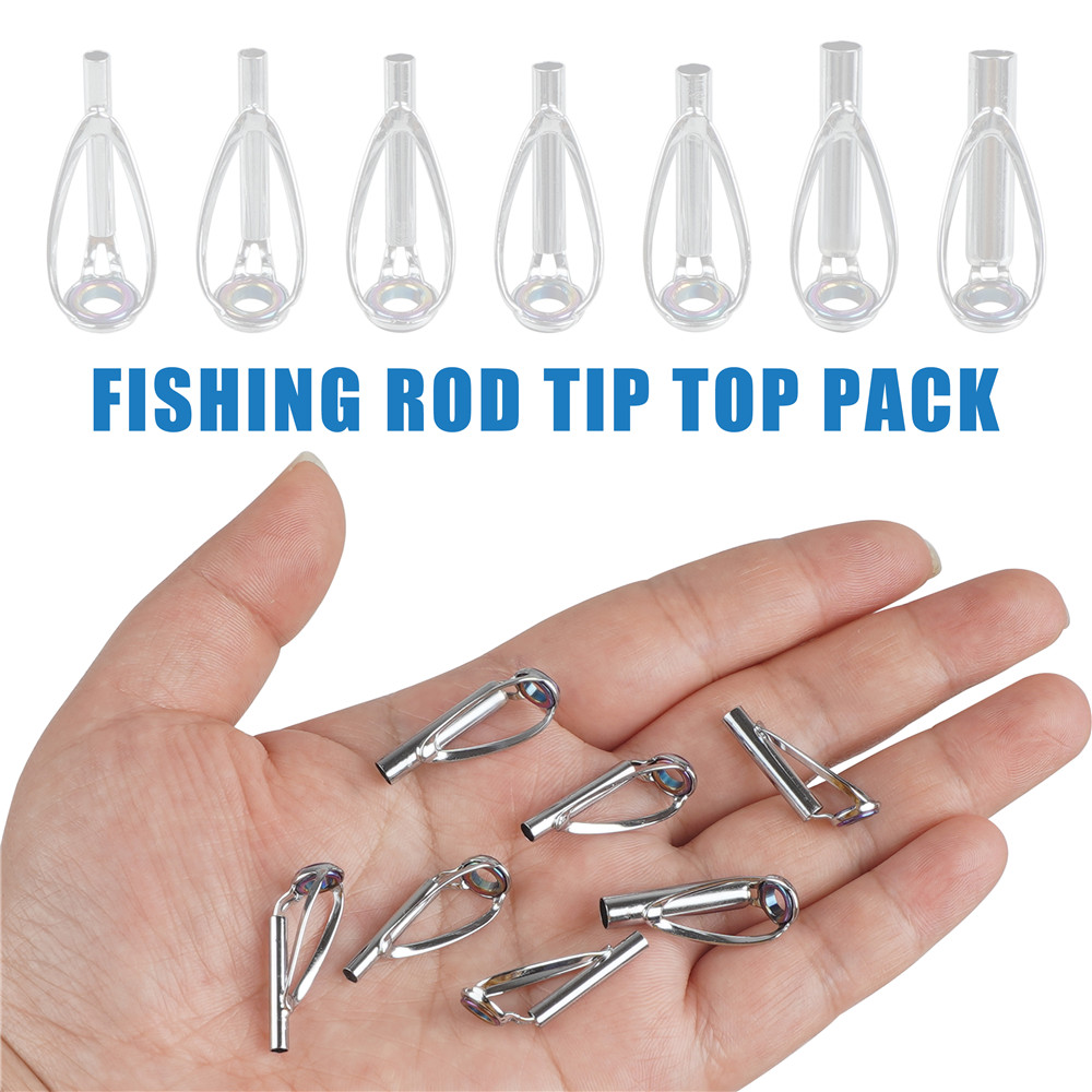 10Pcs Kit Perbaikan Tip Pemand - Fishing Rod Tip Replacement ulasan dan harga