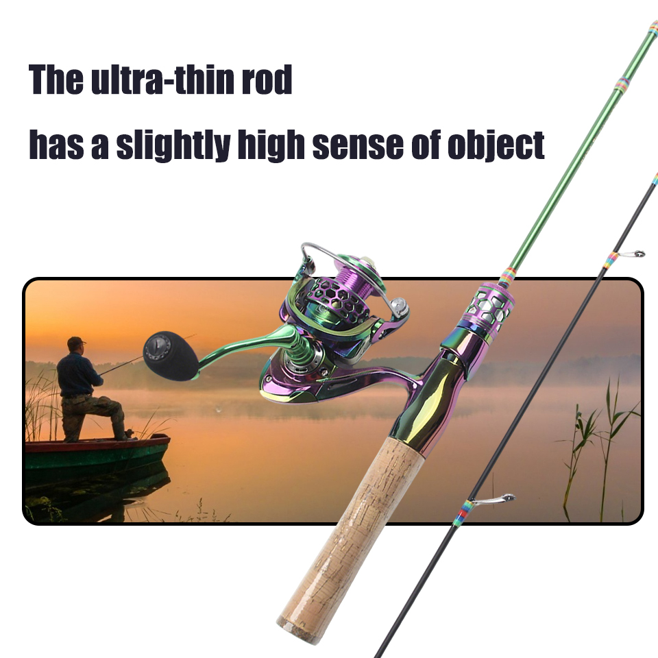 Joran pancing empat bagian, te - Fishing Rod Carbon Fiber ulasan dan harga