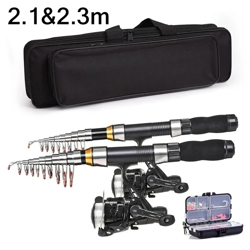 BRAVMAK 2.1/ 2.3 m Joran Panci - Fishing Rod Spinning ulasan dan harga