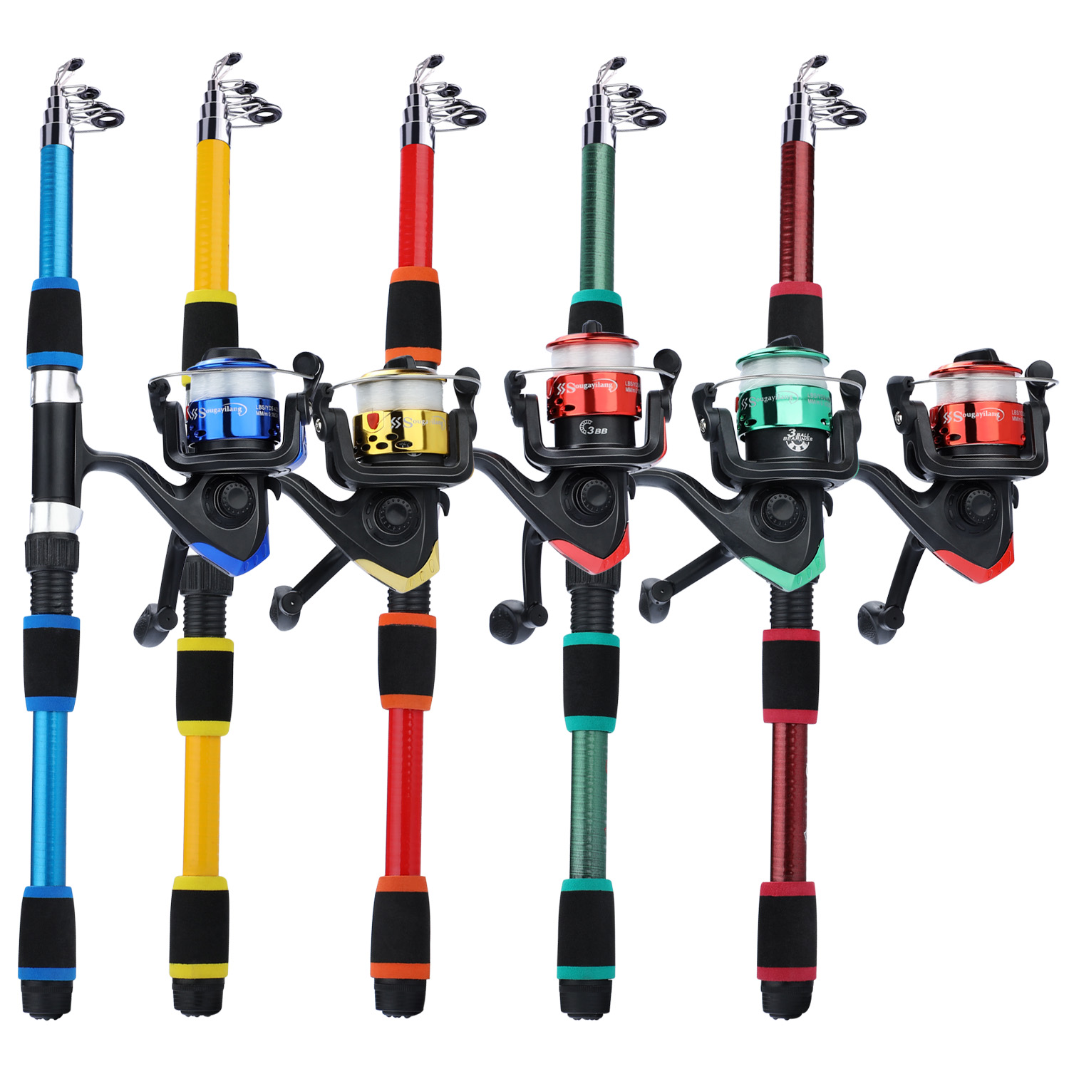 Sougayilang Set tongkat pancin - Fishing Rod Combo ulasan dan harga