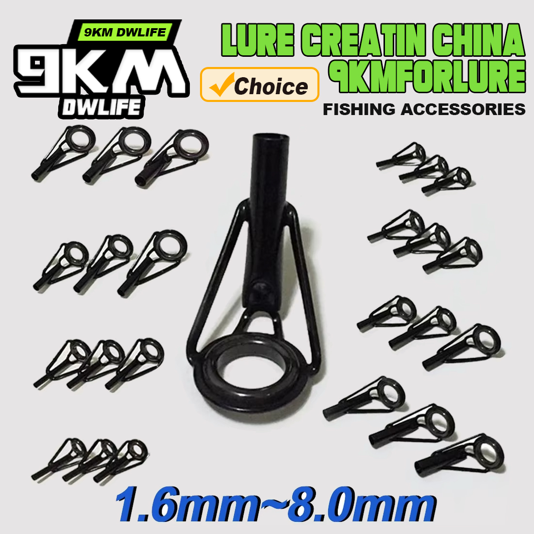 5 buah tongkat pancing ujung p - Fishing Rod Tip Replacement ulasan dan harga